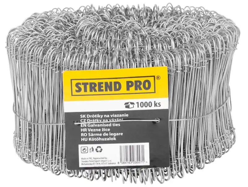 Nu rata Wire Strend Pro WGT10, 1,1x100 mm, pentru legare, 1000 buc, ZN