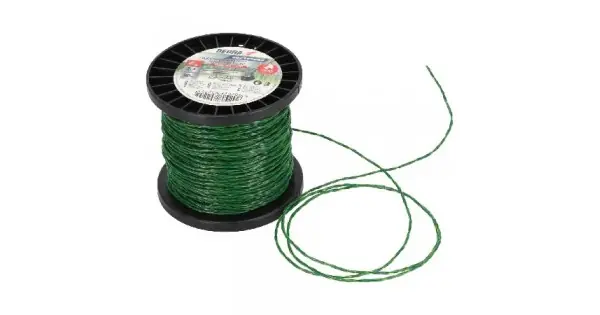 Reducere specială Fir pentru motocoasa, insertie CARBON profil patrat rasucit, 2,4mm x 90m, DEDRA GARDEN 80Z24902S