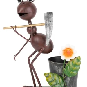 Decor MagicHome Mecco, Furnica cu sapa, tabla, 28x16x40 cm Nu rata