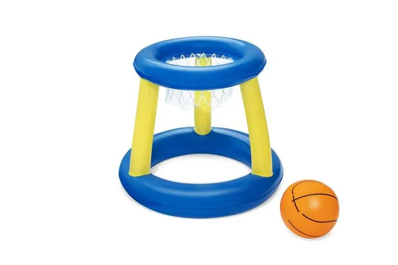 Toy Bestway® 52418, Splash 'N"Hoop, gonflabil + minge, 0,61x0,61 m Chilipir