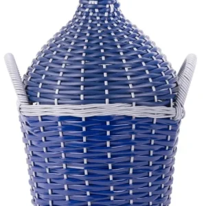 Demižón Strend Pro Cada Wilo, 15 lit. damion de pahar pentru vin si schnaps, damigean impletit culori MIX Popular