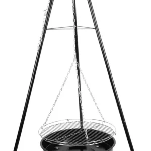 Preț redus Grill Strend Pro Bavarian, BBQ, pentru carbune, inaltime reglabila gratar 320-660/1500 mm