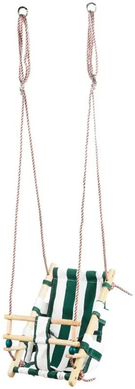 Leagăn LEQ FUMIKO, 36x24x45 cm, copii, material/lemn, verde Retur gratuit