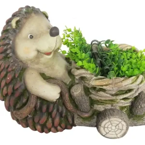 Popular Decor MagicHome Gecco, Arici, asezat, magnezie, 38x21x28 cm