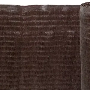 Livrare rapidă Țesătură de umbrire BrownDecor W101, 1,0x50 m, UV, 230 g/m2, 95% maro