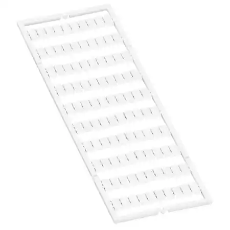 Preț mic WMB marking card; as card; MARKED; 11 ... 20 (10x); stretchable 5 - 5.2 mm; Horizontal marking; snap-on type; white Wago
