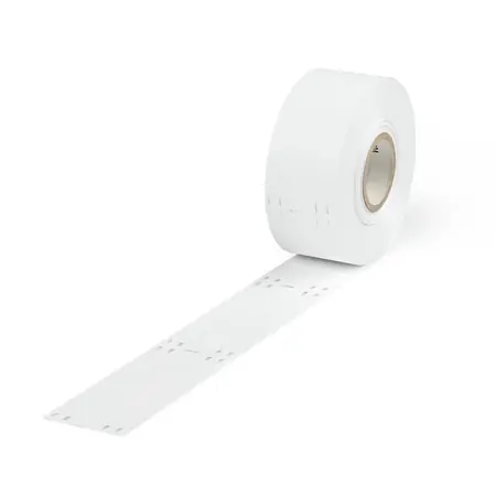 Cable tie marker; for Smart Printer; for use with cable ties; 100 x 15mm; white Wago Promoție