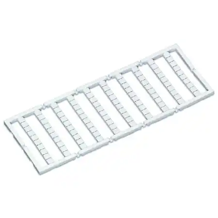 Reduceri Mini-WSB marking card; as card; MARKED; 11 ... 20 (10x); not stretchable; Horizontal marking; snap-on type; white Wago