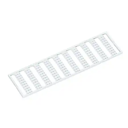 Reducere specială WMB marking card; as card; MARKED; 31 ... 40 (10x); not stretchable; Horizontal marking; snap-on type; white Wago