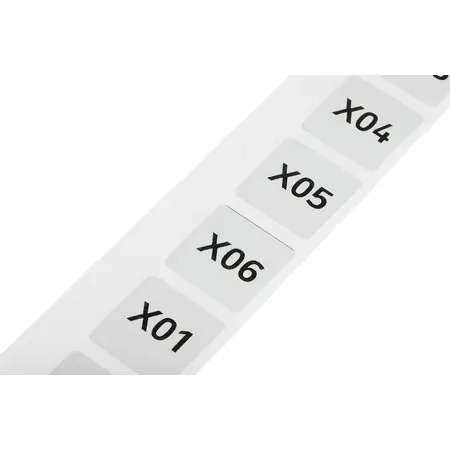 Push-button marker; 28 x 28 mm; silver-colored Wago Ofertă