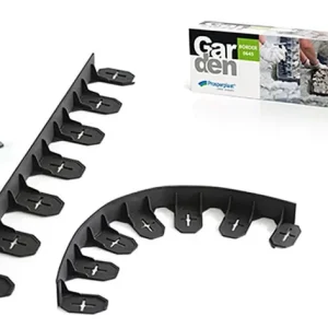 Garden Border 0645, 4,8 m, negru, 24 spițe Ofertă exclusivă