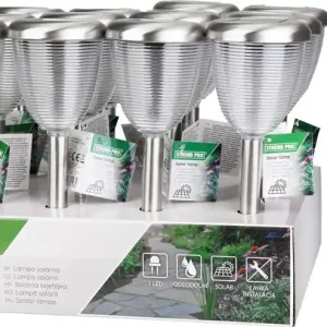 Lampă solară Baham, 38 cm, 1 LED, AS Retur gratuit