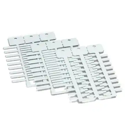 Chilipir Marker card; for IP200 plotter; for use in nozzles; Length: 12 mm; white Wago