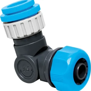Cel mai vândut Adaptor AQUACRAFT® 550345, articulat, 1/2 ";-3/4"; -1 ";, 360, 180, 3/4";, pentru furtun