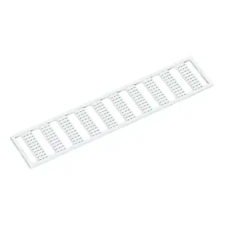 WMB marking card; as card; MARKED; 1, 3, 5, ..., 99 and 2, 4, 6, ..., 100 (1x); Horizontal marking; snap-on type; white Wago Comandă acum