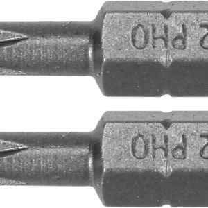 Biti 1/4 25mm ph0 2 buc, YT-77870 Calitate înaltă