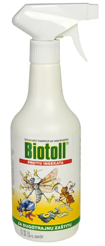 Preferatul clienților Insecticid Biotoll® Universal pentru insecte, 500 ml