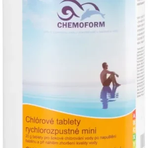 Doar azi Chemoform 4601 comprimate, 20 g, clor, dizolvare rapidă, bal. 1 kg