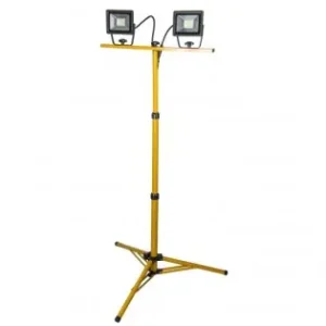 Ofertă exclusivă Lampa de lucru santier cu stativ LED SMD , Dedra , 2250 lmn, 2x20W,3000 lm, IP65