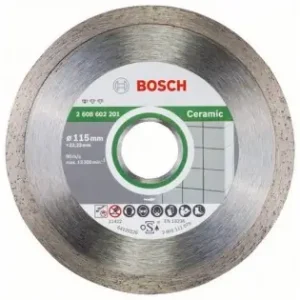Preferatul clienților Disc diamantat Standard for Ceramic 115x22,23x1,6x7mm Bosch 2608602201