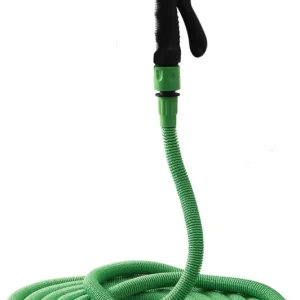 Furtun de grădină NX1-075, 7,5-22,5 m, 1/2"-3/4" + pistol, flexi, furtun de grădină Expediere rapidă