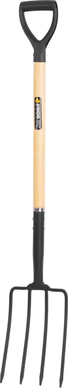 Ieftin Furci F5125, cu 4 vârfuri, cu mâner D, Lemn: Mână