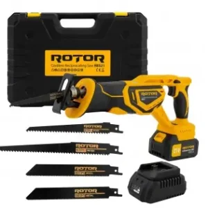 Ofertă specială Fierastrau tip sabie cu acumulator (INCLUS), 21 V/3 Ah, 750 W, 2900 rot/min ROTOR RBS21 Brushless
