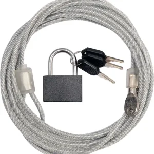 Cablu antifurt, 3m 3 chei, 77815 Plată sigură