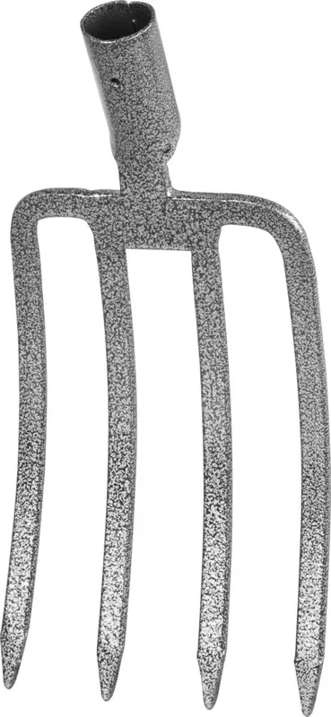 Furcă GD-029O - cu 4 vârfuri, zimțată, forjată, fără mâner Plată securizată