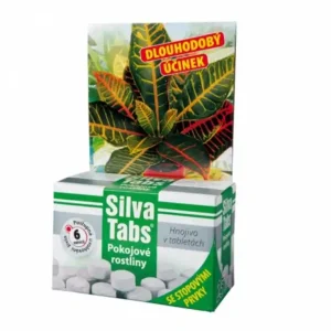 Îngrășământ pentru PLANTE DE CASĂ în tablete Silva tabs 25 buc Ofertă specială