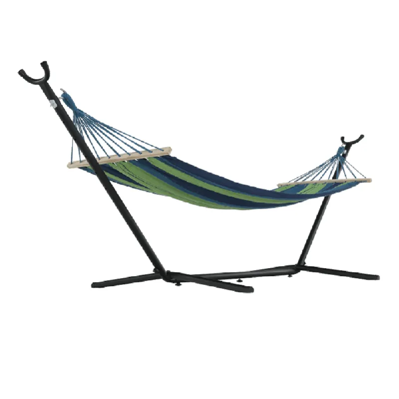 Hamac, turcoaz/albastru/verde, EVANA NEW - single Reduceri