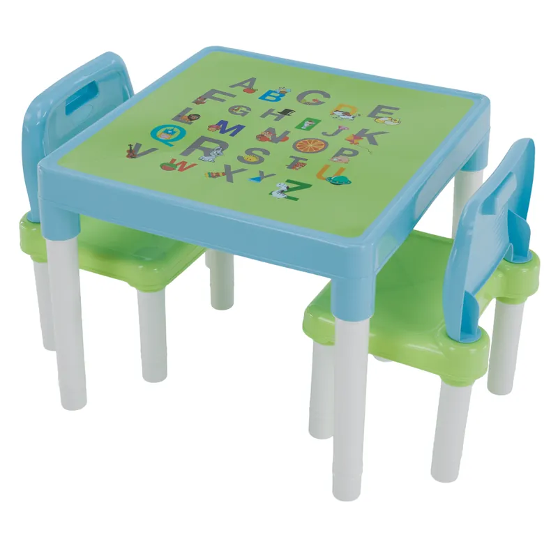 Set pentru copii 1 + 2, albastru/verde/alb, BALTO Calitate înaltă