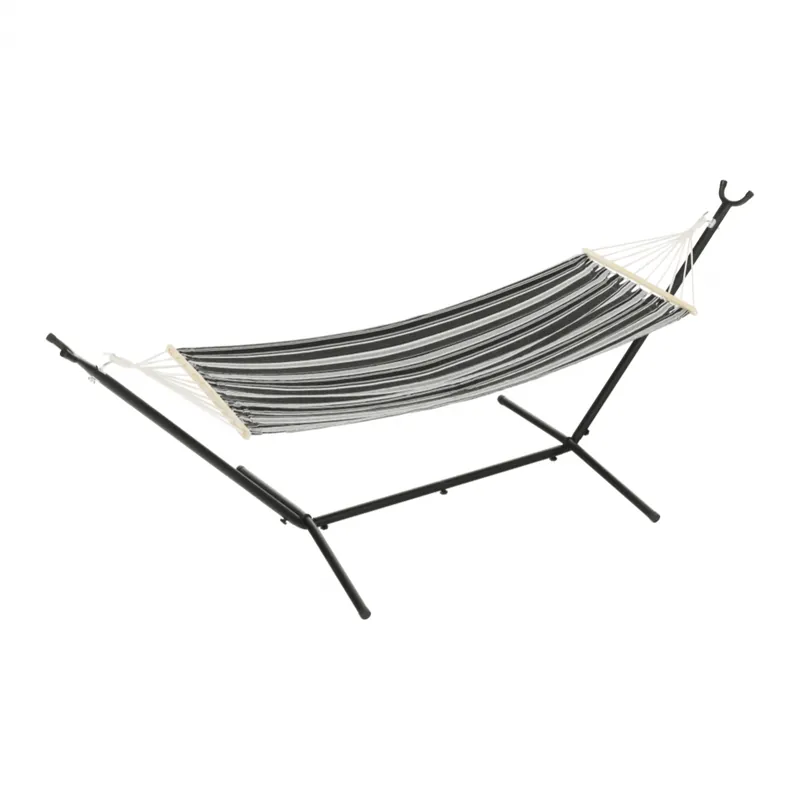 Hamac, gri/alb, EVANA NEW Ofertă de sezon