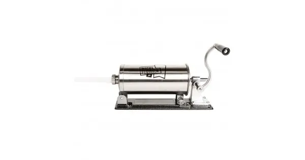 Cel mai vândut Masina de carnati, 4 kg, orizontala cu 5 palnii Micul Fermier