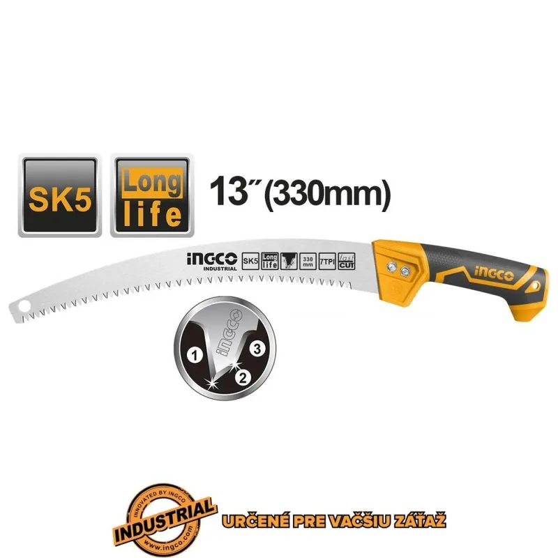 Ferăstrău pentru tăiat lemn curbat 330mm INGCO Industrial KLC Preț mic