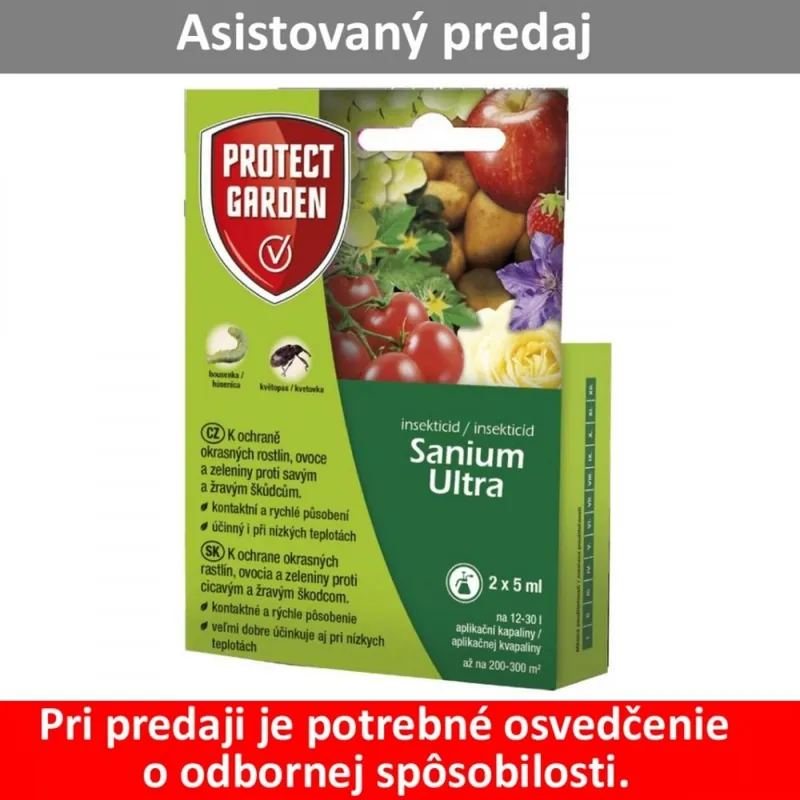 Ofertă de sezon Preparare Sanium ultra 2x5 ml insecticid SBM KLC