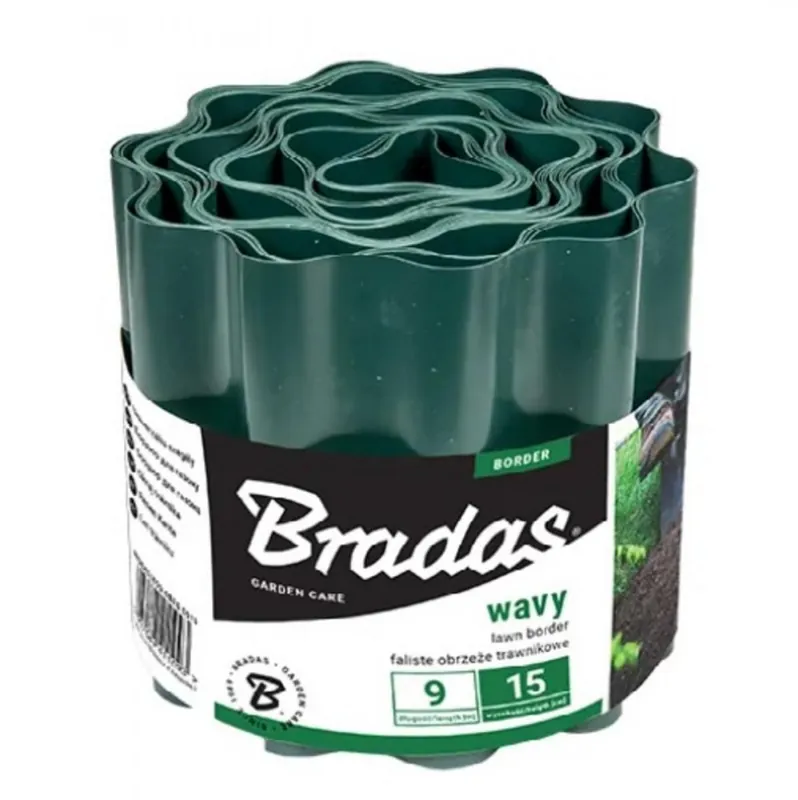 Carcasă gazon Lână 10cm / 9m maro Retur ușor