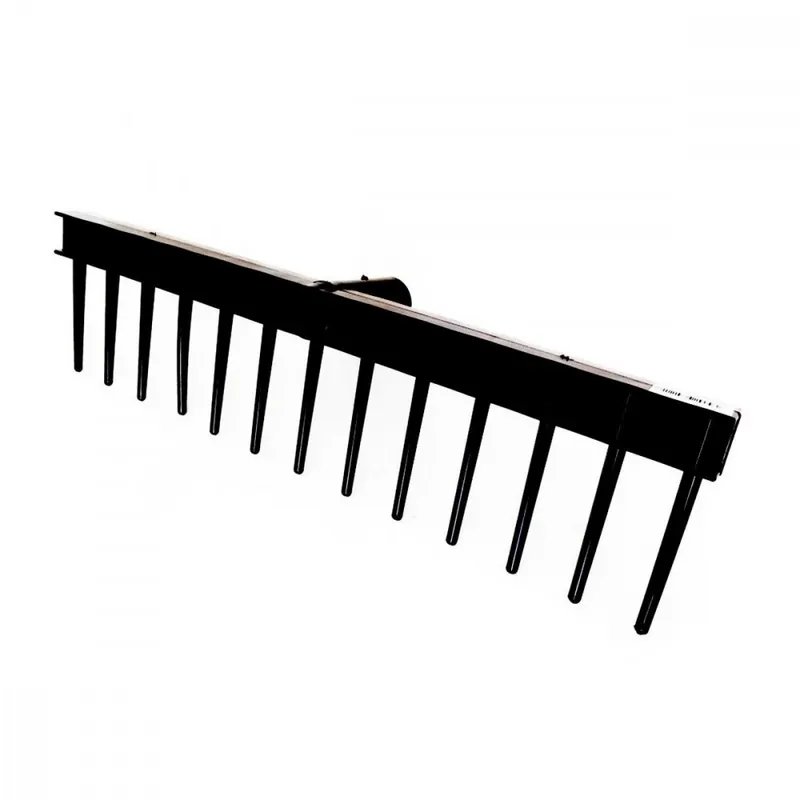 Greblă de iarbă din plastic, dreaptă, cu 13 dinți, fără mâner Livrare gratuită