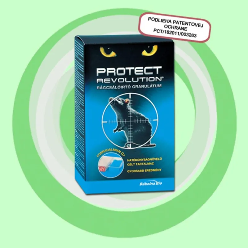 Bestseller Momeală granule cu gel pentru șobolani 150g PROTECT REVOLUTION bromadiolon