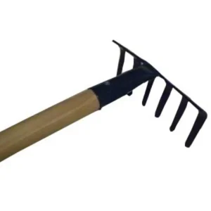 Grebla metal cu 6 dinti cu maner 550 mm KLC Retur ușor