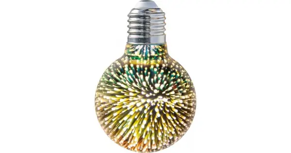 Bec LED decorativ Stardust G80 2W E27 Livrare gratuită