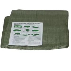 Ofertă limitată Husa prelata 6x10 m verde cu plasa STANDARD