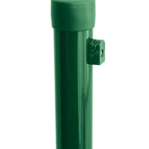 Ofertă Stâlp o48/2100mm Zn+ PVC + 1x clemă UH și capac KLC