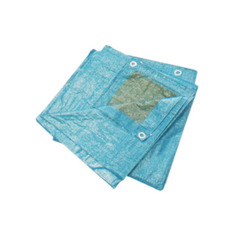 Livrare expres Husa prelata 4x5 m albastra cu ochi STANDARD