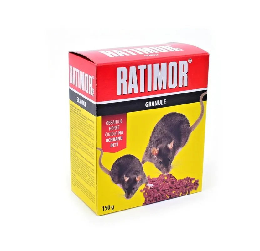 Retur ușor Granule de momeală 150 g RATIMOR BROMADIOLON KLC