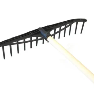 Cumpără online Grebla pentru iarba din plastic cu 16 dinti cu maner indoit KLC