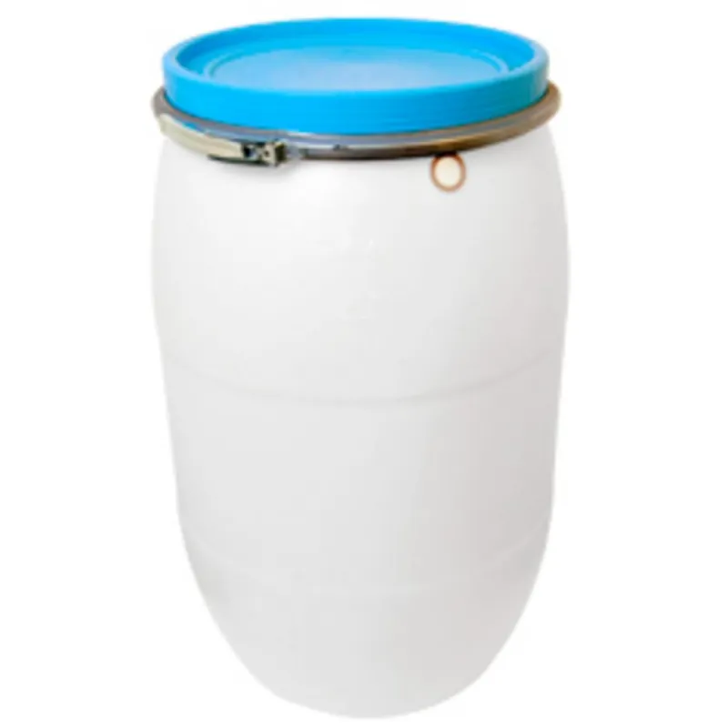 Livrare rapidă Butoi 220l UH pentru kvas+metal. alb cu catarama