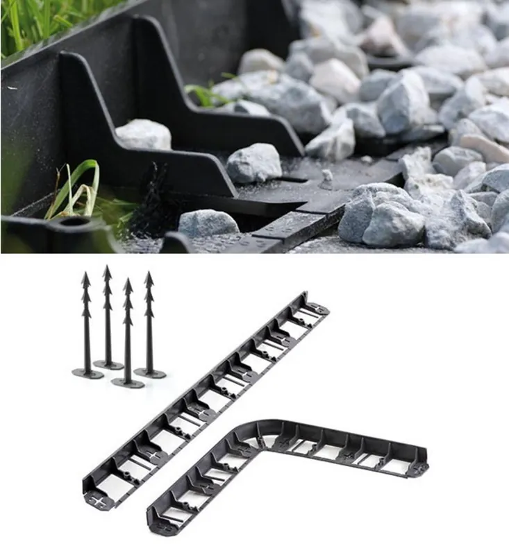 Reducere Gard gazon 8 m margine neagra KLC