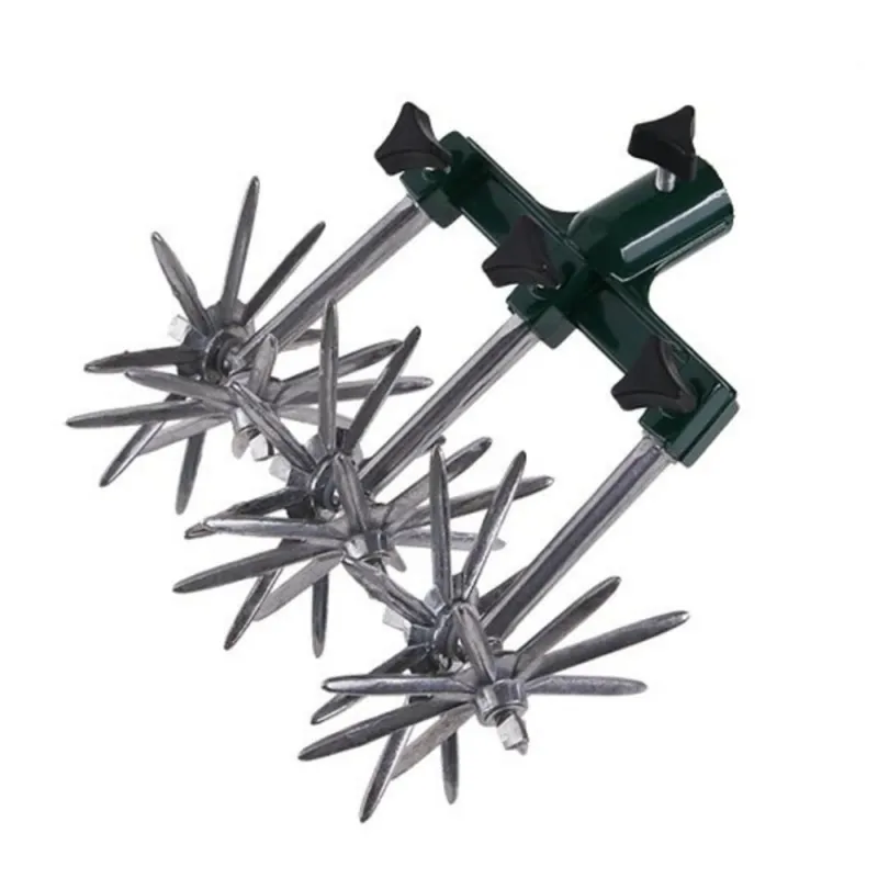 Cel mai vândut Kypric rotativ - cultivator de aluminiu cu 3 rânduri fără mâner KLC