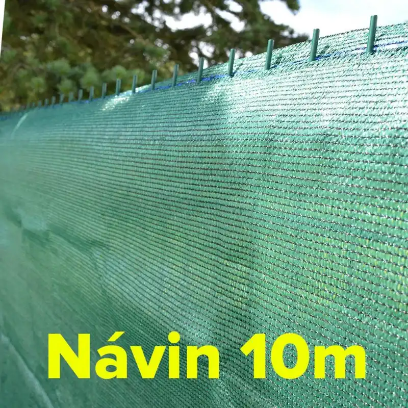 Plasă verde de umbrire 1x10 m HDPE150g/80% GARDENKUS KLC Livrare gratuită